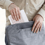 Ultra Thin Bluetooth-compatible Keyboard Quiet Typing Wireless Keyboard for Home Office