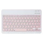 Ultra Thin Bluetooth-compatible Keyboard Quiet Typing Wireless Keyboard for Home Office