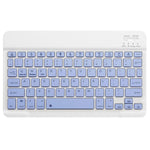 Ultra Thin Bluetooth-compatible Keyboard Quiet Typing Wireless Keyboard for Home Office
