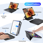 DUX DUCIS For Xiaomi Pad 8 Pro / Pad 8 / Pad 7 Pro / Pad 7  DK Series Bluetooth-Compatible Keyboard (English) with Leather Tablet Case