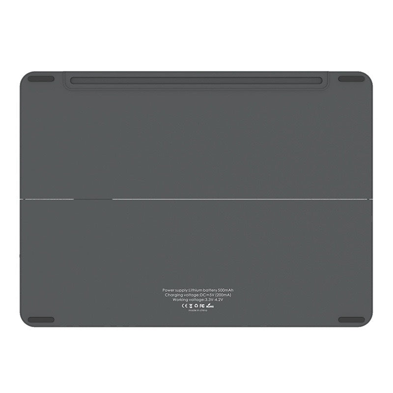 Bluetooth-compatible Keyboard with Touchpad Ultra Thin Wireless Keyboard Foldable Stand Case