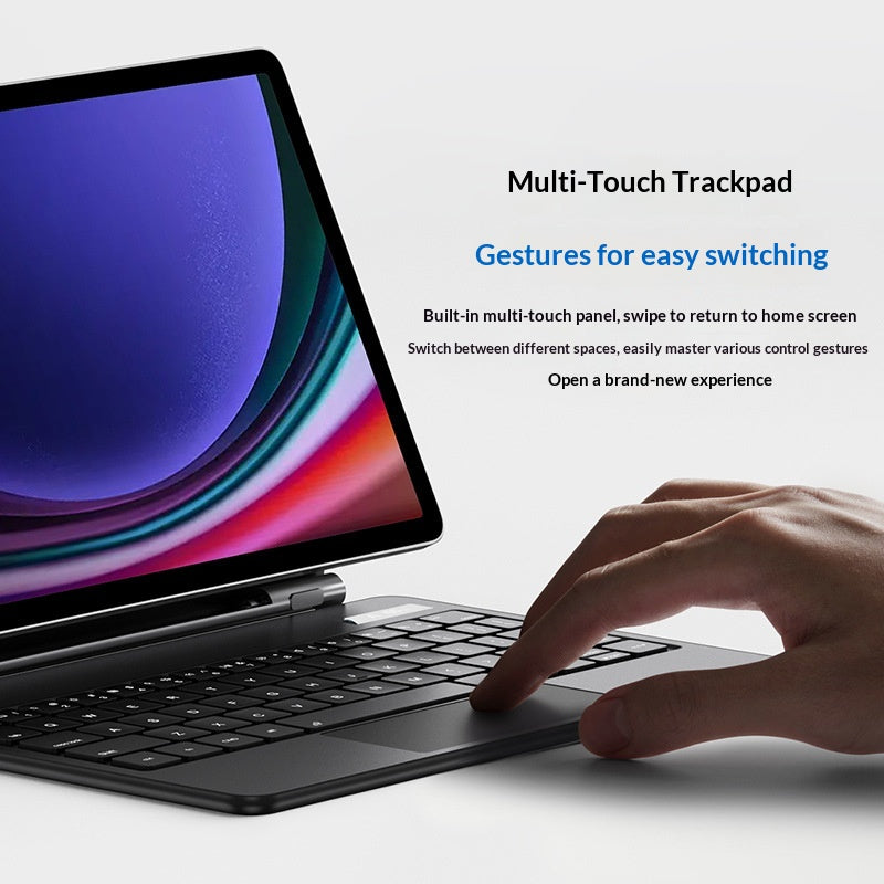 Magnetic Floating Bluetooth-compatible Keyboard for Samsung Galaxy Tab S11/S10 FE/S9/S8/S7 Keyboard Case