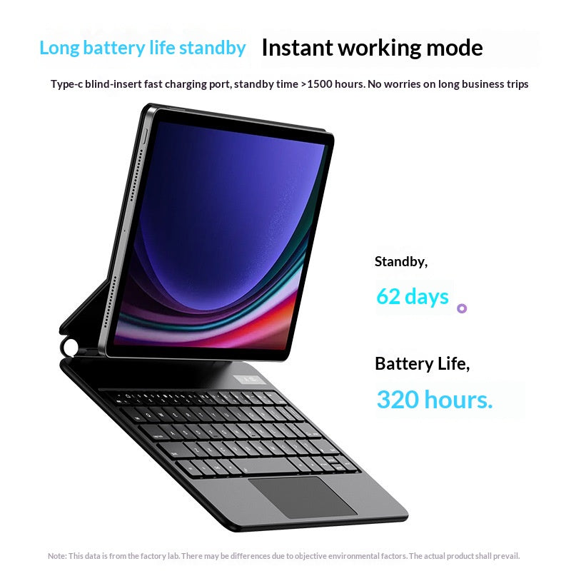 Magnetic Floating Bluetooth-compatible Keyboard for Samsung Galaxy Tab S11/S10 FE/S9/S8/S7 Keyboard Case