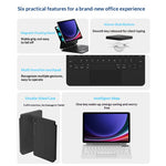 Magnetic Floating Bluetooth-compatible Keyboard for Samsung Galaxy Tab S11/S10 FE/S9/S8/S7 Keyboard Case