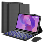 Bluetooth-kompatibelt tastatur til Lenovo Idea Tab / M11 / K11 (TB336FU / TB330FU) aftageligt tastaturcover med mus