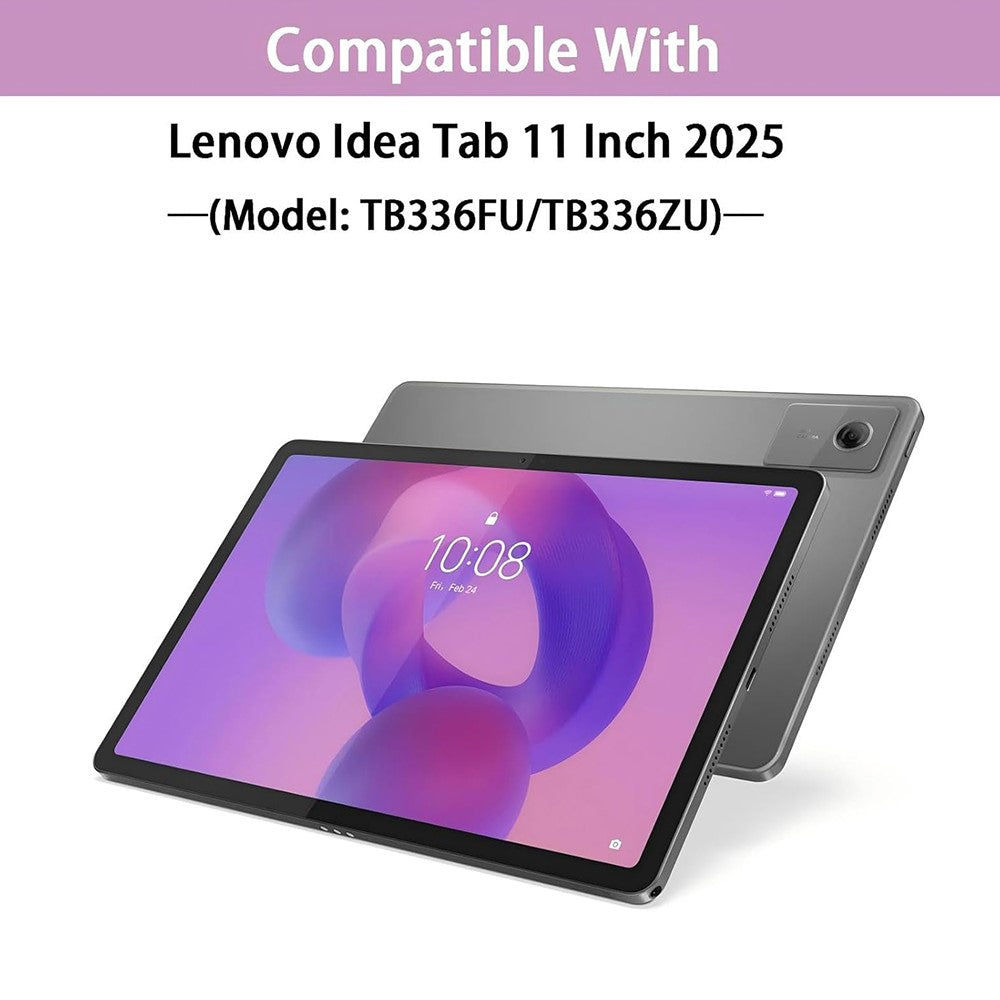 Bluetooth-kompatibelt tastatur til Lenovo Idea Tab / M11 / K11 (TB336FU / TB330FU) aftageligt tastaturcover med mus