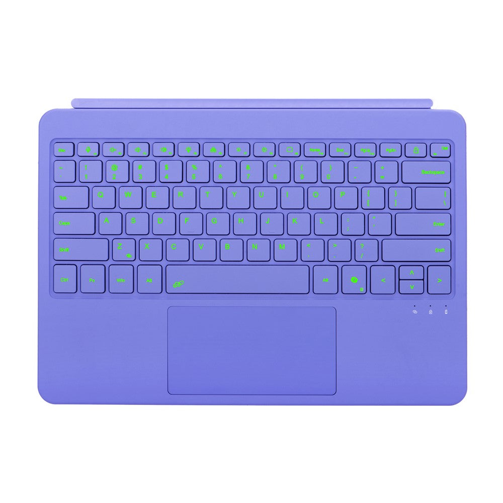 1088 For Microsoft Surface Pro 12inch Bluetooth-compatible Keyboard with Backlit Touchpad Keyboard
