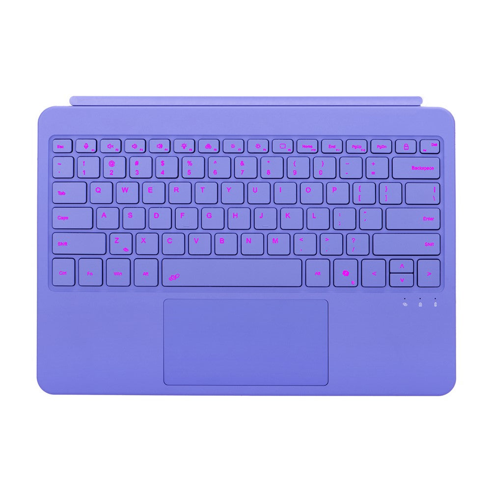 1088 For Microsoft Surface Pro 12inch Bluetooth-compatible Keyboard with Backlit Touchpad Keyboard