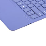 1088 For Microsoft Surface Pro 12inch Bluetooth-compatible Keyboard with Backlit Touchpad Keyboard