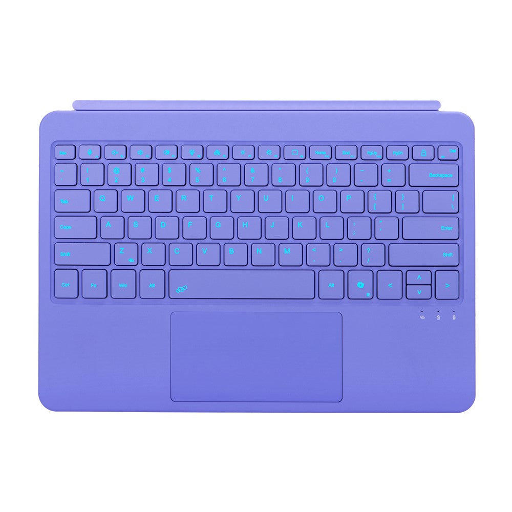 1088 For Microsoft Surface Pro 12inch Bluetooth-compatible Keyboard with Backlit Touchpad Keyboard