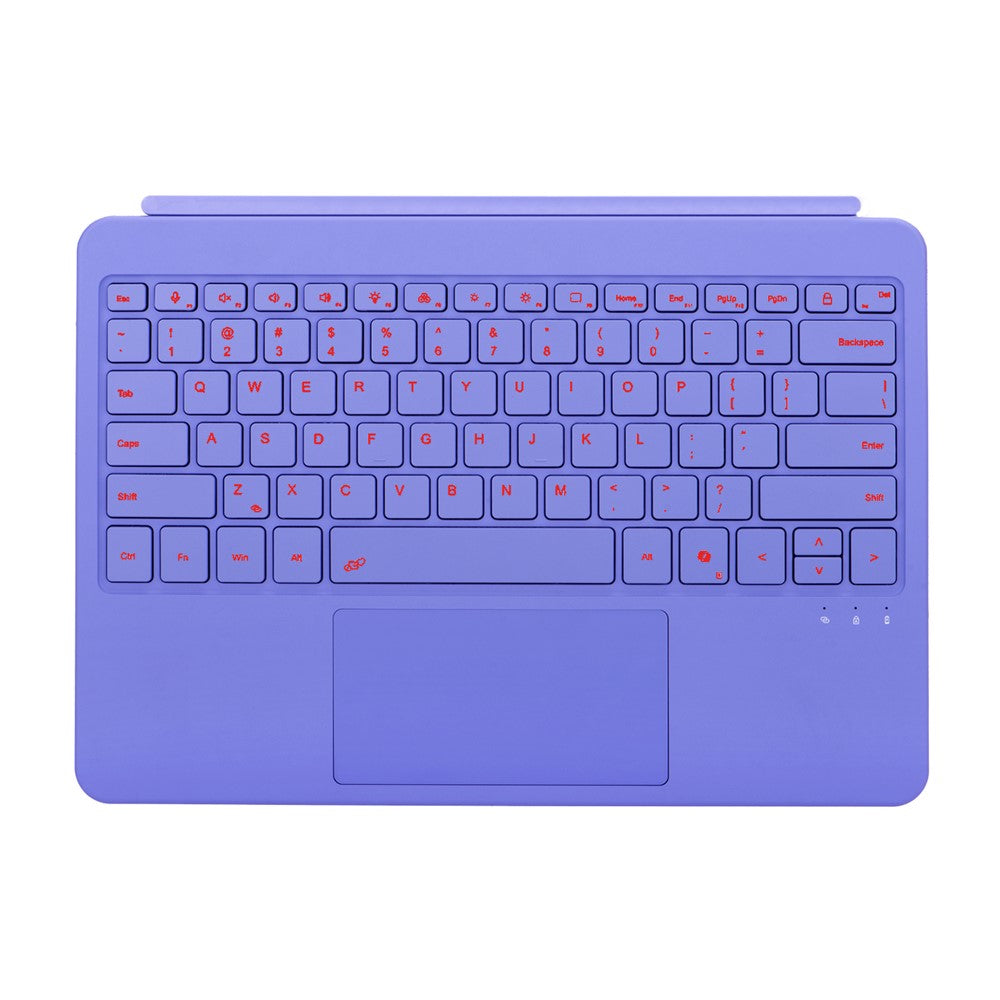 1088 For Microsoft Surface Pro 12inch Bluetooth-compatible Keyboard with Backlit Touchpad Keyboard