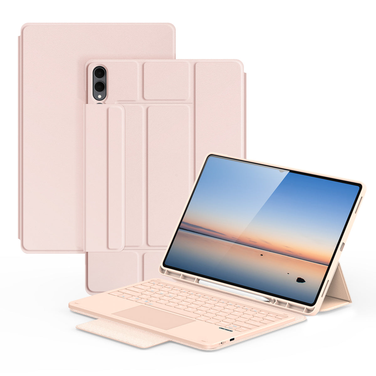 Dux Ducis for Samsung Galaxy Tab S12 Ultra / S11 Ultra DUX DUCIS YK Series Wireless Keyboard Case Detachable Trackpad Bluetooth-compatible Keyboard Cover