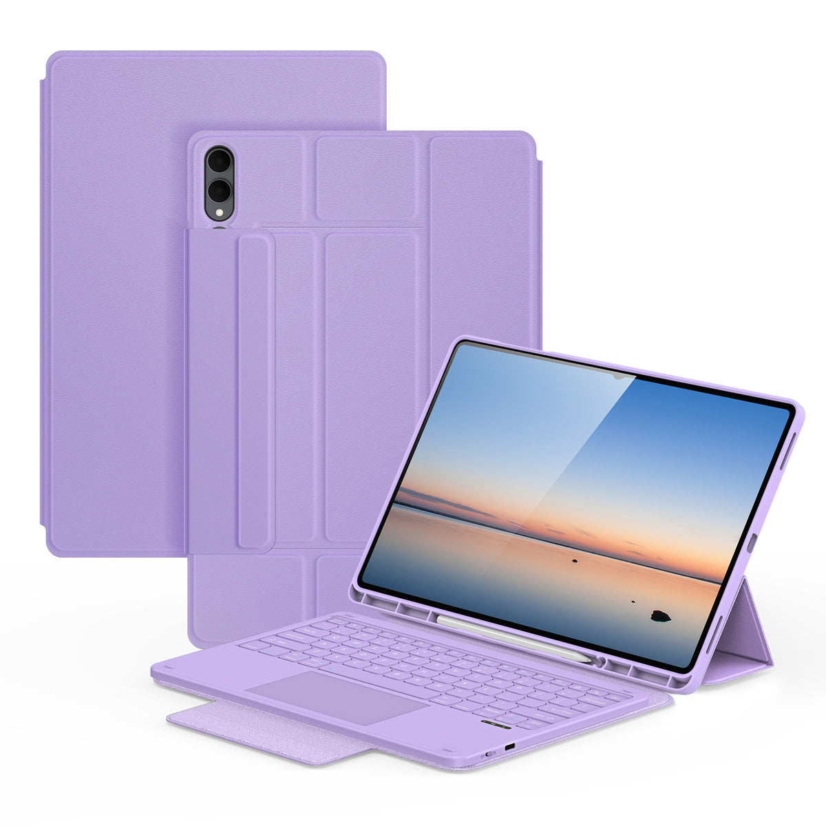 Dux Ducis for Samsung Galaxy Tab S12 Ultra / S11 Ultra DUX DUCIS YK Series Wireless Keyboard Case Detachable Trackpad Bluetooth-compatible Keyboard Cover