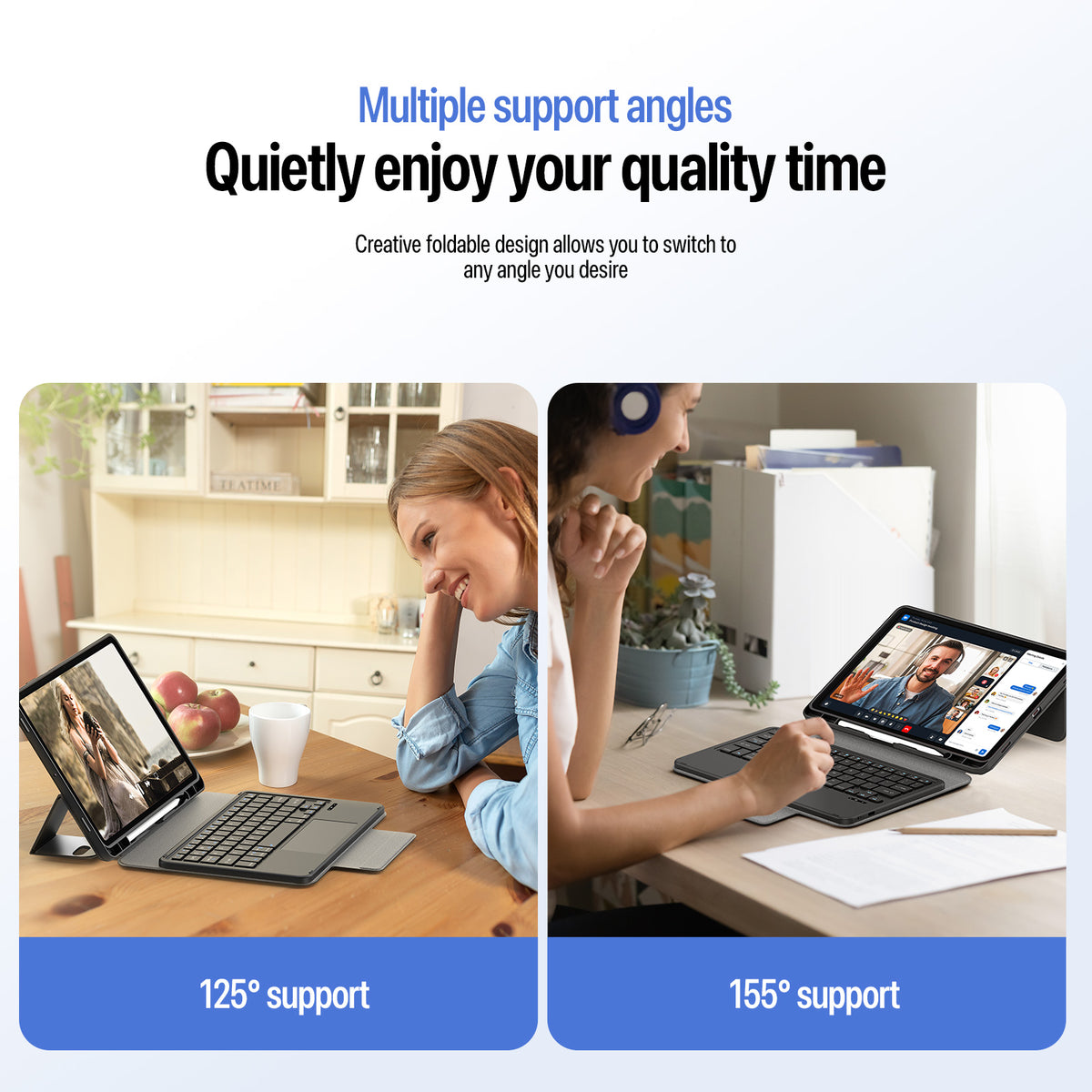 Dux Ducis for Samsung Galaxy Tab S11 DUX DUCIS YK Series Wireless Keyboard Case Detachable Trackpad Bluetooth-compatible Keyboard Cover