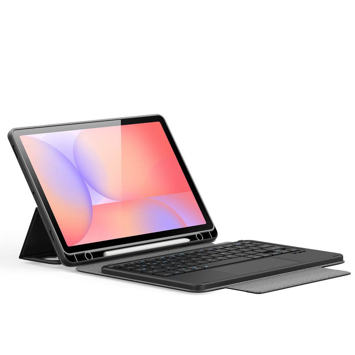 Dux Ducis for Samsung Galaxy Tab S10 FE / Galaxy Tab S9 FE / Galaxy Tab S9 / Galaxy Tab S10 Lite DUX DUCIS YK Series Wireless Keyboard Case Detachable Trackpad Bluetooth-compatible Keyboard Cover