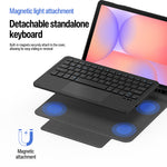 Dux Ducis for Samsung Galaxy Tab S10 FE / Galaxy Tab S9 FE / Galaxy Tab S9 / Galaxy Tab S10 Lite DUX DUCIS YK Series Wireless Keyboard Case Detachable Trackpad Bluetooth-compatible Keyboard Cover