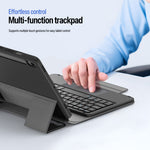 Dux Ducis for Samsung Galaxy Tab S10 FE / Galaxy Tab S9 FE / Galaxy Tab S9 / Galaxy Tab S10 Lite DUX DUCIS YK Series Wireless Keyboard Case Detachable Trackpad Bluetooth-compatible Keyboard Cover
