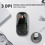 F01C Mini Foldable Bluetooth-compatible Keyboard Mouse Set with Phone Stand Rechargeable Wireless Triple Device Connection Keyboard Mouse