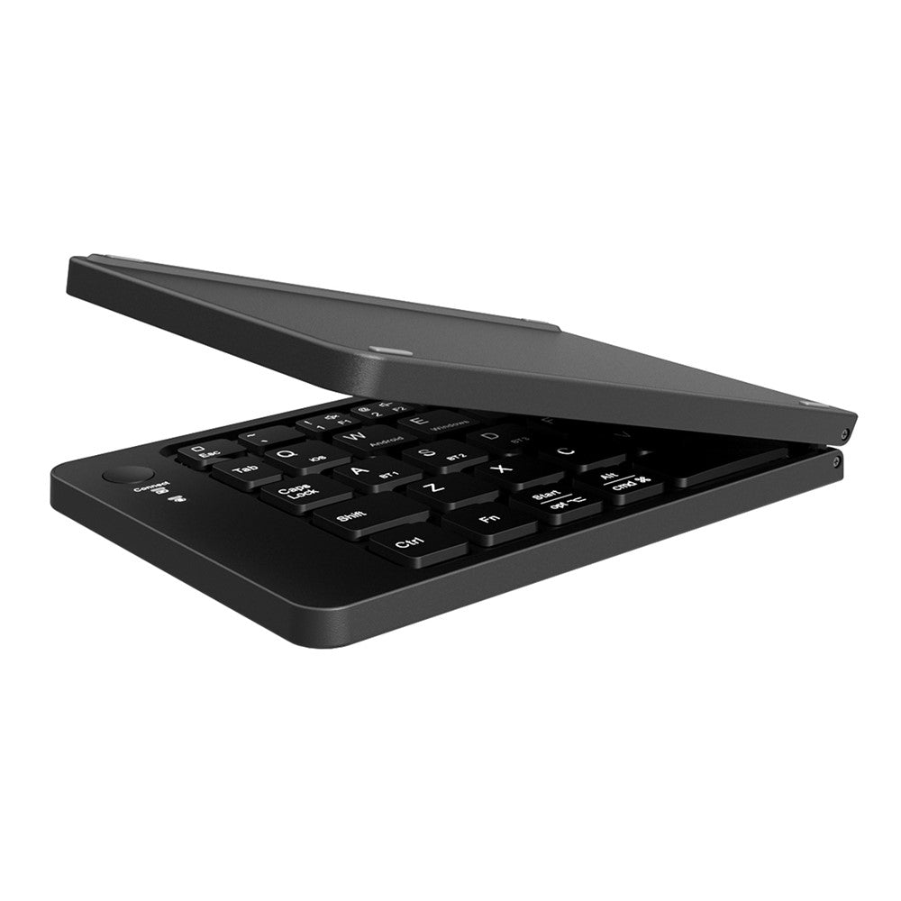K143 Dual Folding Bluetooth-compatible Keyboard 67 Keys Wireless Portable Keyboard for iOS Android Windows Mac