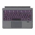 FT-1087D Bluetooth-compatible Keyboard Ultra-thin Backlit Keyboard for Microsoft Surface Go 1 / 2 / 3