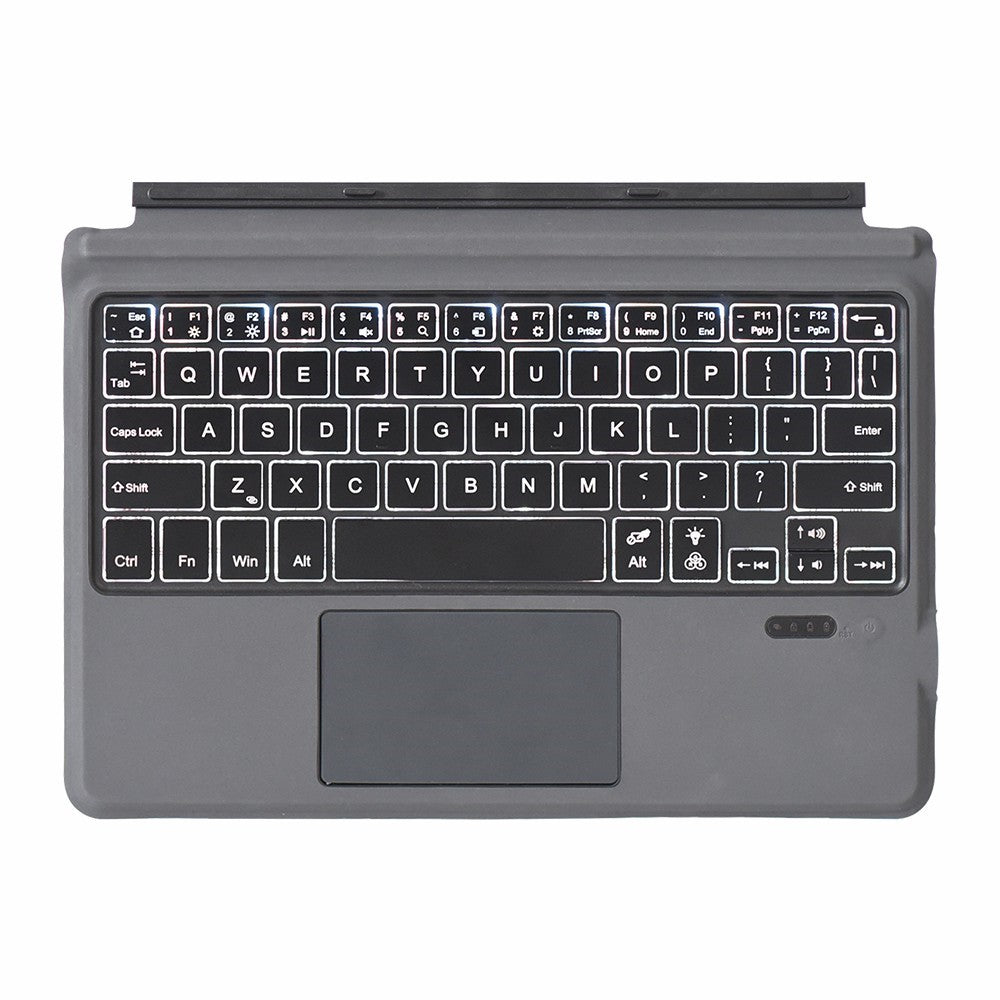 FT-1087D Bluetooth-compatible Keyboard Ultra-thin Backlit Keyboard for Microsoft Surface Go 1 / 2 / 3