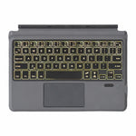 FT-1087D Bluetooth-compatible Keyboard Ultra-thin Backlit Keyboard for Microsoft Surface Go 1 / 2 / 3