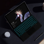 FT-1087D Bluetooth-compatible Keyboard Ultra-thin Backlit Keyboard for Microsoft Surface Go 1 / 2 / 3