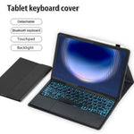 AH36-AS For Huawei MatePad Pro Max Detachable Bluetooth-compatible Keyboard Case with Backlight Touchpad PU Leather+TPU Protective Cover