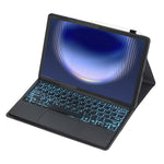 AH36-AS For Huawei MatePad Pro Max Detachable Bluetooth-compatible Keyboard Case with Backlight Touchpad PU Leather+TPU Protective Cover