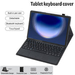 AH36-A for Huawei MatePad Pro Max Detachable Bluetooth-compatible Keyboard with Touchpad + Leather Protective Cover
