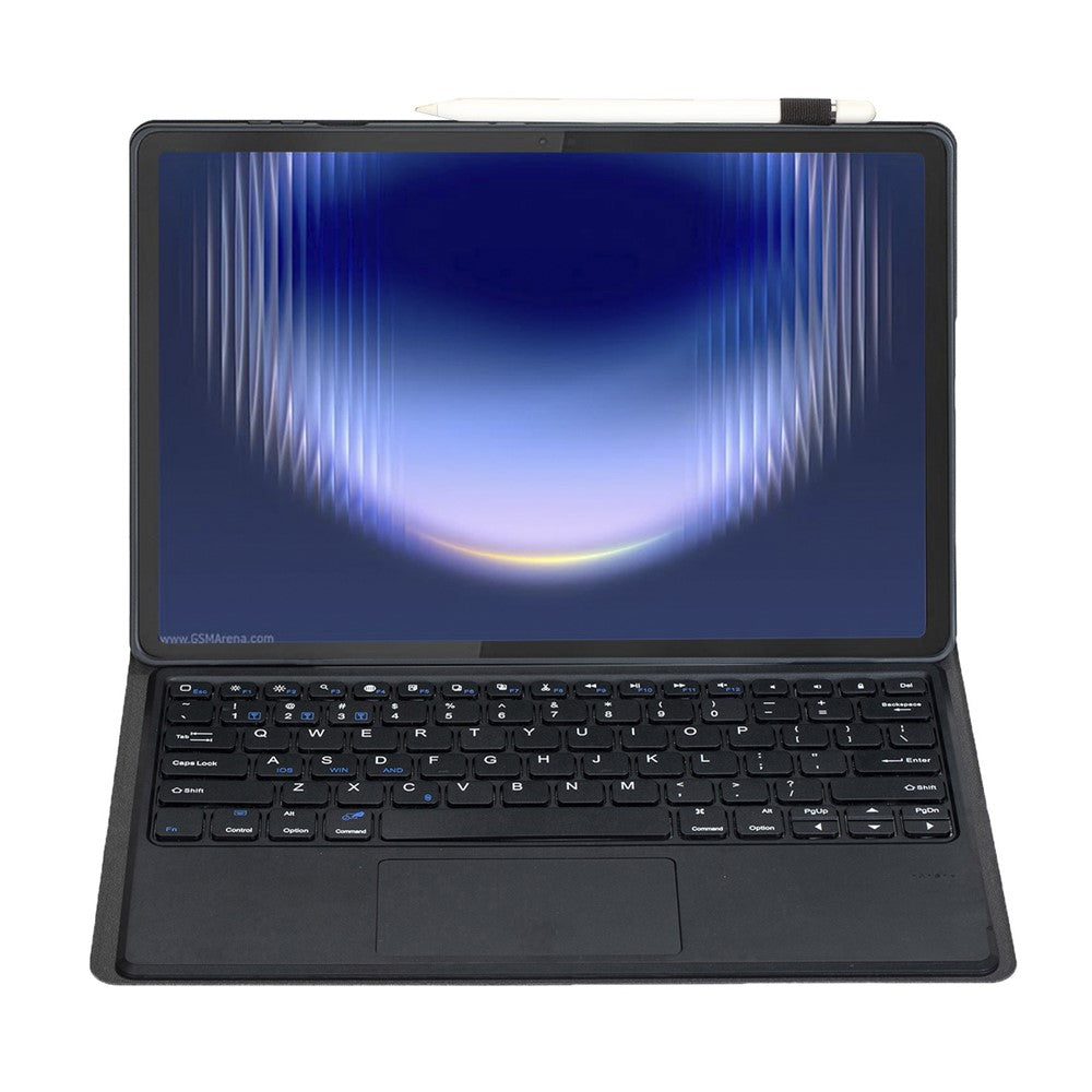 AH36-A for Huawei MatePad Pro Max Detachable Bluetooth-compatible Keyboard with Touchpad + Leather Protective Cover