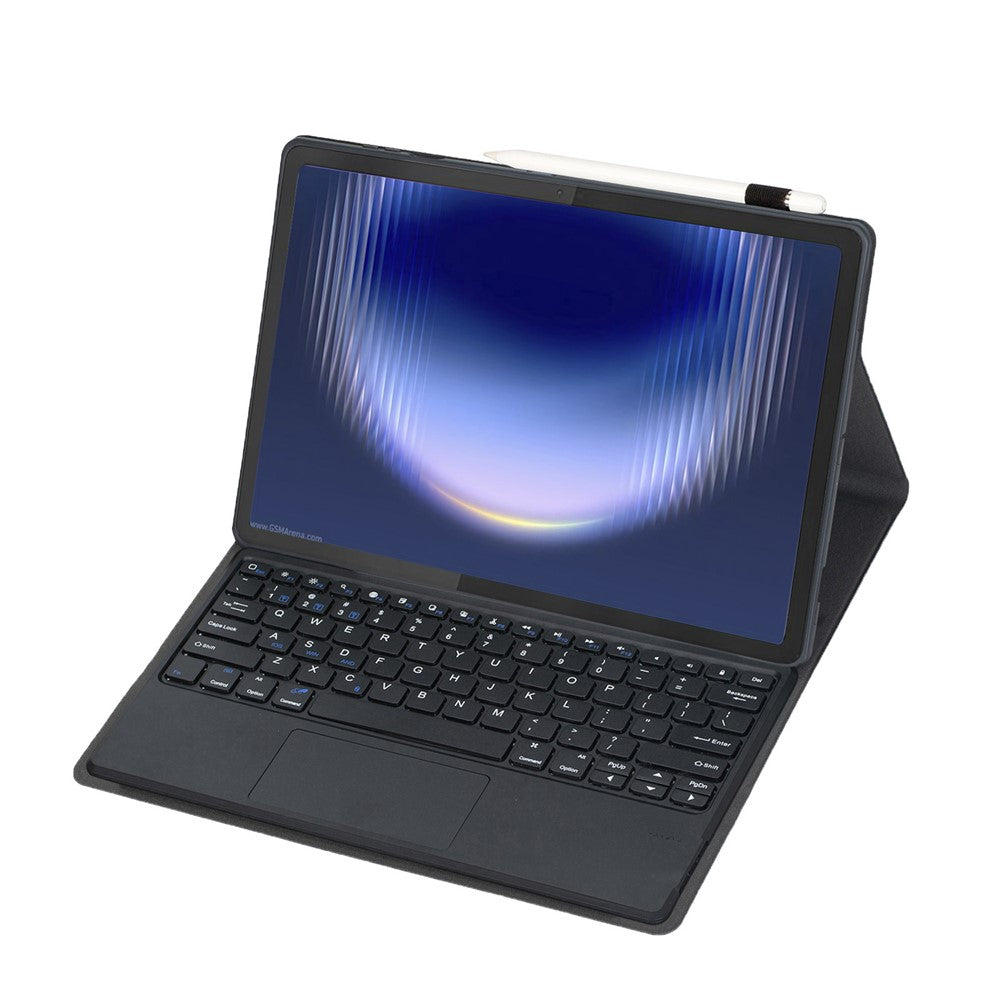 AH36-A for Huawei MatePad Pro Max Detachable Bluetooth-compatible Keyboard with Touchpad + Leather Protective Cover