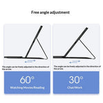 AH36-A for Huawei MatePad Pro Max Detachable Bluetooth-compatible Keyboard with Touchpad + Leather Protective Cover