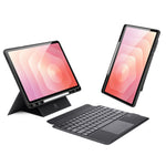DUX DUCIS til Samsung Galaxy Tab S12+ DK Series Bluetooth-kompatibelt tastatur (engelsk) med tablet-etui i læder