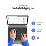DUX DUCIS for Samsung Galaxy Tab S12+ YK Series Wireless Keyboard Case Detachable Trackpad Bluetooth-compatible Keyboard Cover