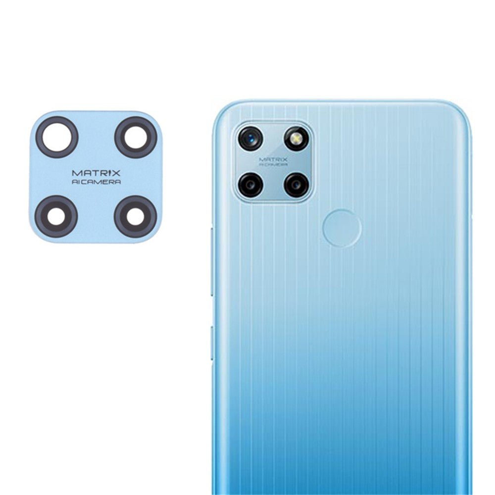 For Realme C25Y RMX3265 RMX3268 Rear Back Camera Lens Cover Replacement Part (without Logo)