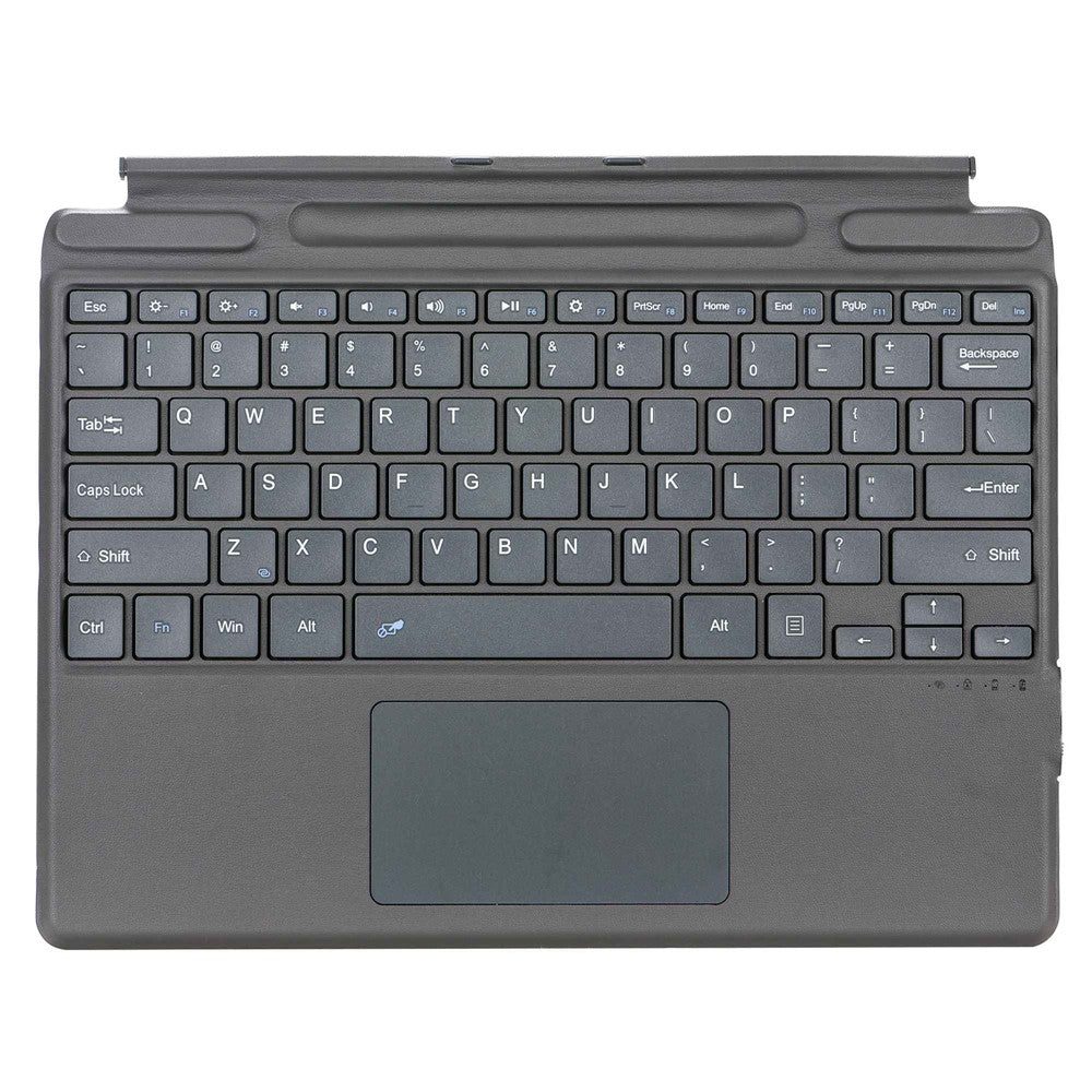 2089A for Microsoft Surface Pro 11 / 10 / 9 / 8 / X Laptop Magnetic Adsorption Bluetooth-compatible Wireless Keyboard with Touchpad