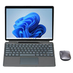 2089A for Microsoft Surface Pro 11 / 10 / 9 / 8 / X Laptop Magnetic Adsorption Bluetooth-compatible Wireless Keyboard with Touchpad