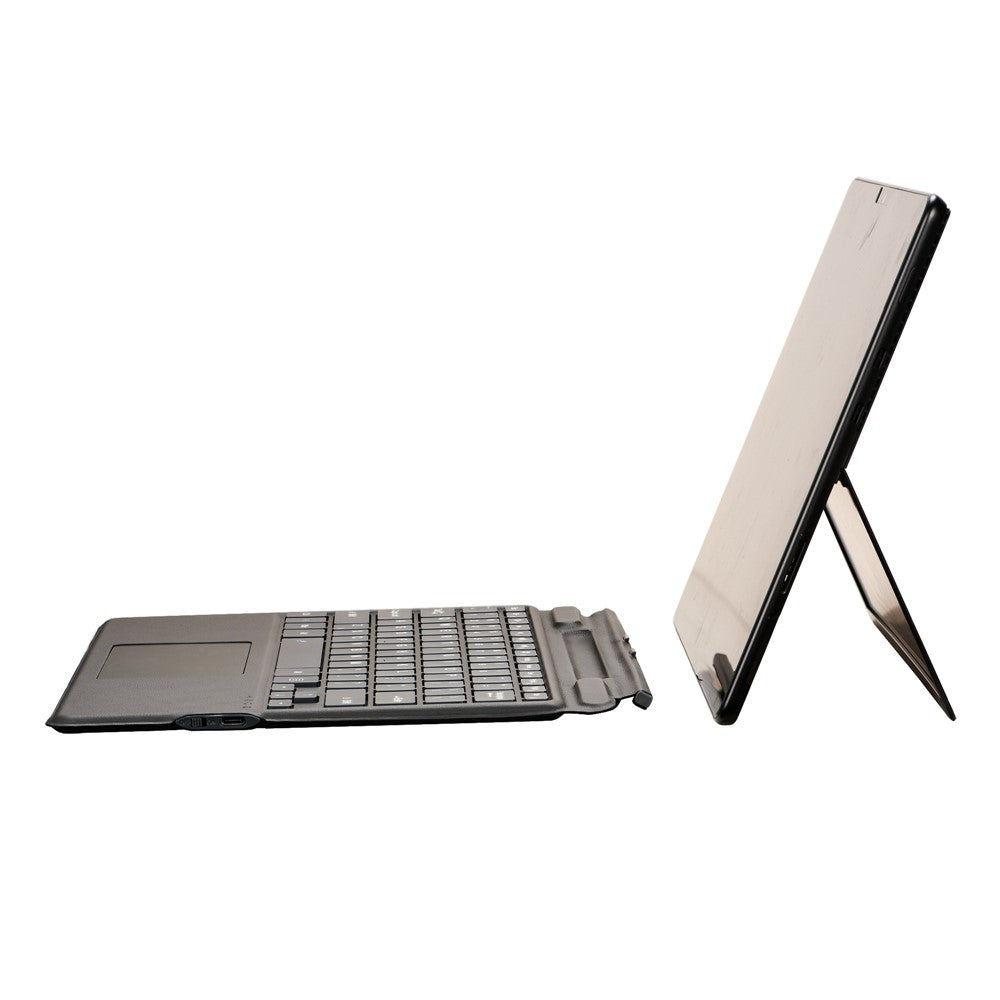 2089A for Microsoft Surface Pro 11 / 10 / 9 / 8 / X Laptop Magnetic Adsorption Bluetooth-compatible Wireless Keyboard with Touchpad