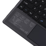 1089A for Microsoft Surface Pro 3 / 4 / 5 / 6 / 7 Laptop Magnetic Adsorption Bluetooth-compatible Wireless Keyboard with Touchpad