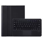 OP12-A For Oppo Pad Air 14-inch Shockproof Stand Case + Bluetooth-compatible Keyboard with Touchpad Protective Leather Folio Flip Cover