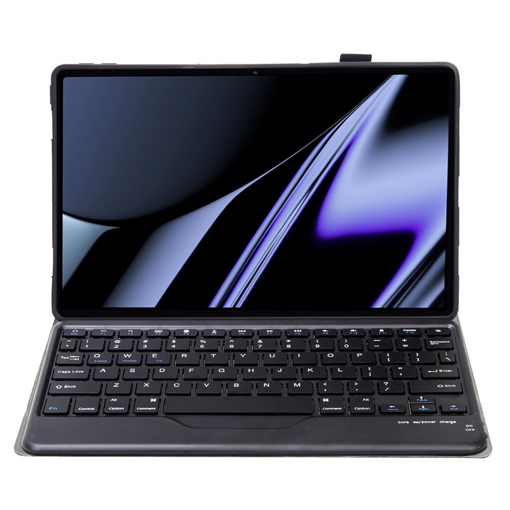 OP11-B For Oppo Pad 11-inch Scratch Resistant Case with Detachable Bluetooth-compatible Keyboard PU Leather+TPU Protective Cover