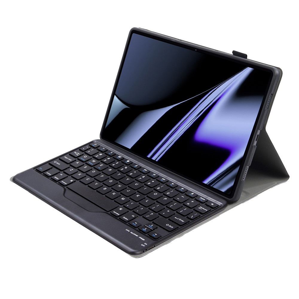 OP11-B For Oppo Pad 11-inch Scratch Resistant Case with Detachable Bluetooth-compatible Keyboard PU Leather+TPU Protective Cover