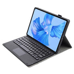 AHW12-A For Huawei MatePad Pro 11 (2022) Detachable Bluetooth-compatible Keyboard with TouchPad PU Leather+TPU Protective Case