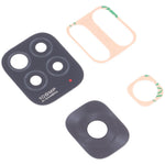 For Xiaomi Redmi Note 11S 4G 2201117SG 2201117SI Rear Back Camera Lens Cover Replacement Part (without Logo)
