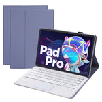 AM18-A til Lenovo Pad Pro 2022 11.2-tommer Aftageligt Bluetooth-kompatibelt Tastaturetui med TouchPad Anti-ridse Beskyttelsesetui