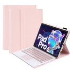 AM18-A til Lenovo Pad Pro 2022 11.2-tommer Aftageligt Bluetooth-kompatibelt Tastaturetui med TouchPad Anti-ridse Beskyttelsesetui