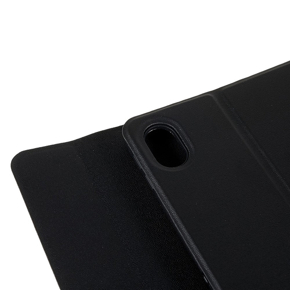 Til Lenovo Tab P11 / Tab P11 Plus PU læder tablet etui stander anti-fald beskyttende tablet cover med Bluetooth-kompatibelt tastatur