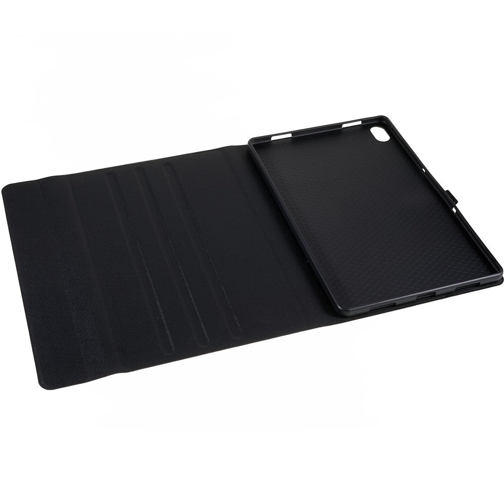 Til Lenovo Tab P11 / Tab P11 Plus PU læder tablet etui stander anti-fald beskyttende tablet cover med Bluetooth-kompatibelt tastatur