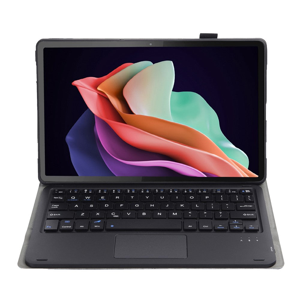 AHC3-A Til Huawei Enjoy Tablet 2 / MatePad C3 10,1 tommer / T 10S 10,1 tommer / T 10 9,7 tommer / Honor Pad 6 10,1 tommer / Pad 7 / Pad X8 tabletcover med aftageligt Bluetooth-kompatibelt tastatur